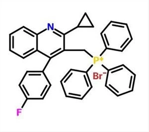 [2-Cyklopropylo-4- (4-fluorofenylo) -chinolin-3-ylometylo] -trifenylofosfoniowy Bromido nr CAS 154057-58-6