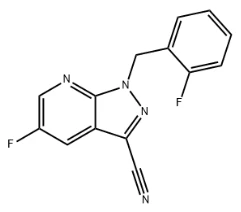5 - Fluoro-1- (2-fluorobenzyl) -1H-Pirazolo [3,4-B] pirydyna-3-karbonitryl CAS nr:1350653-26-7